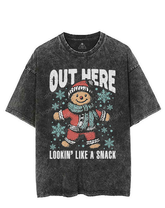 OUT HERE LOOKIN' LIKE A SNACK VINTAGE GYM SHIRT