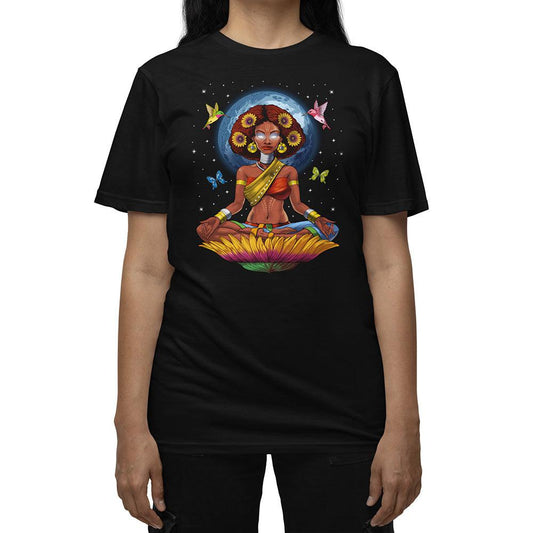 Afro Hippie Goddess T-Shirt