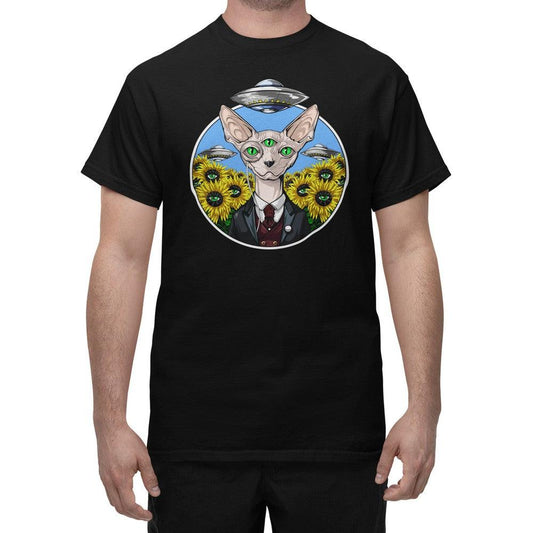 Alien Sphynx Cat T-Shirt