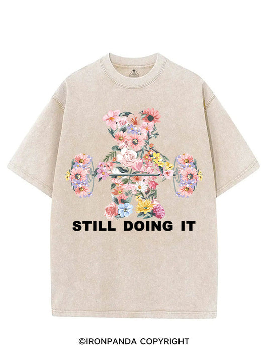 STILL DOING IT VINTAGE GYM SHIRT
