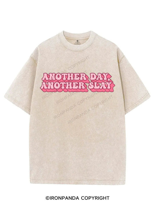 ANOTHER DAY ANOTHER SLAY VINTAGE GYM SHIRT