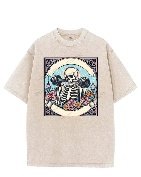 LIFT HEAVY, BLOOM FOREVER VINTAGE GYM SHIRT