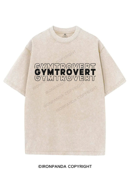 GYMTROVERT VINTAGE GYM SHIRT