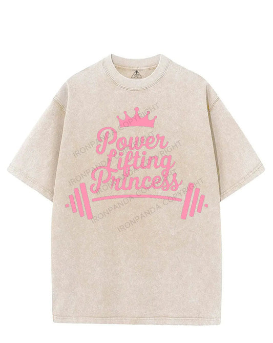 POWER LIFTING PRINCESS VINTAGE GYM SHIRT