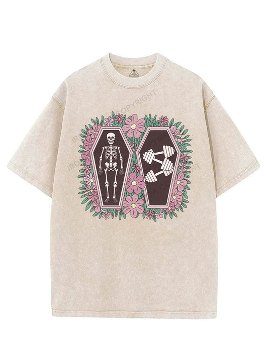 LIFT BEYOND DEATH VINTAGE GYM SHIRT