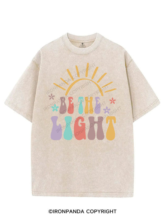 BE THE LIGHT VINTAGE GYM SHIRT