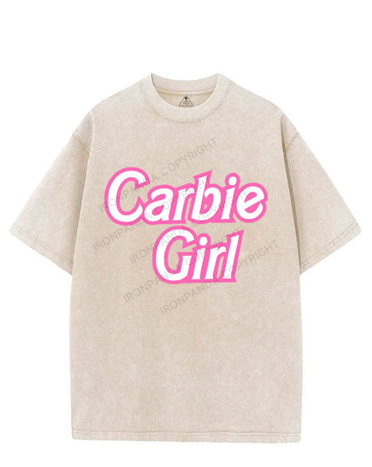 CARBIE GIRL VINTAGE GYM SHIRT