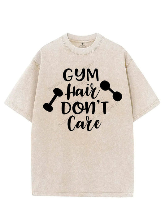 GYM HAIR DON'T CARE VINTAGE GYM SHIRT