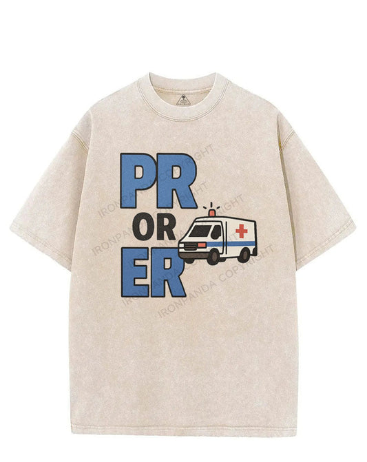 PR OR ER VINTAGE GYM SHIRT