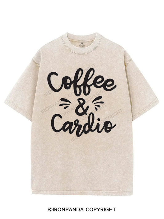 COFFEE & CARDIO VINTAGE GYM SHIRT