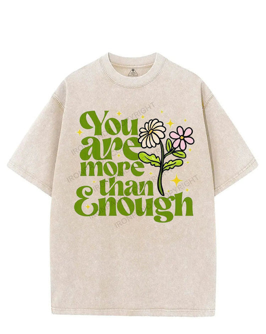 YOU ARE MORE THAN ENOUGH VINTAGE GYM SHIRT