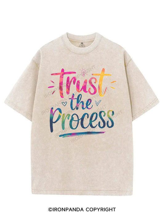 TRUST THE PROCESS VINTAGE GYM SHIRT