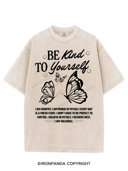 BE KIND TO YOURSELF VINTAGE GYM SHIRT