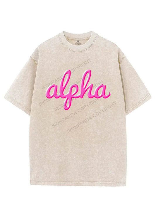 ALPHA VINTAGE GYM SHIRT