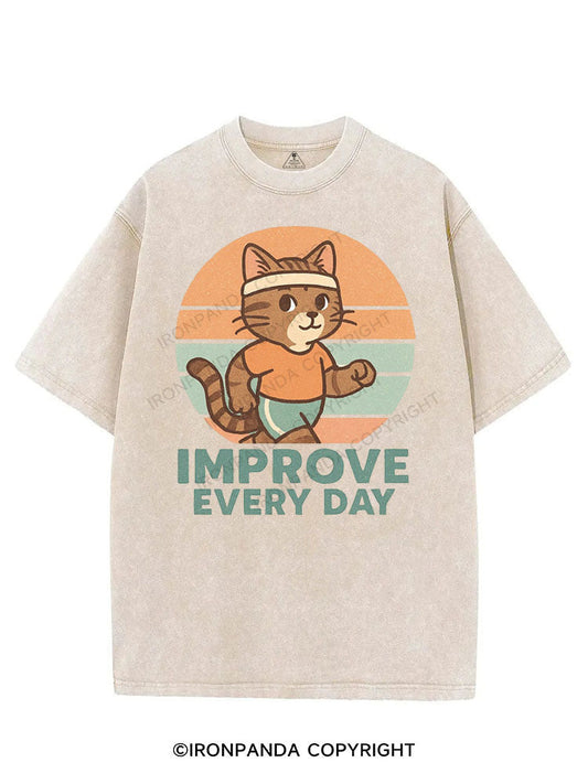 IMPROVE EVERY DAY VINTAGE GYM SHIRT