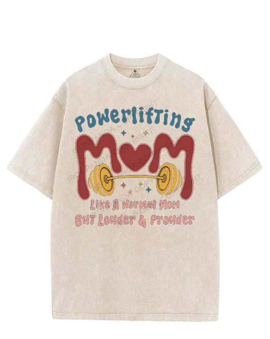 POWERLIFTING MOM VINTAGE GYM SHIRT