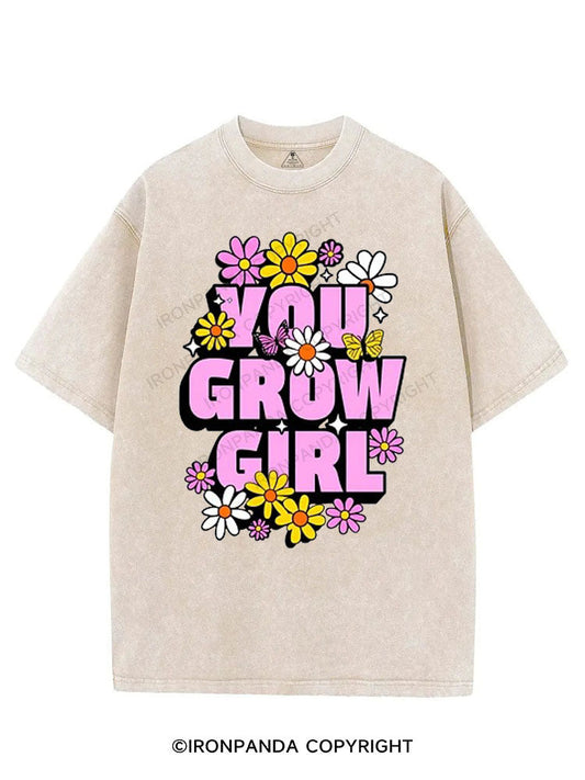 YOU GROW GIRL VINTAGE GYM SHIRT