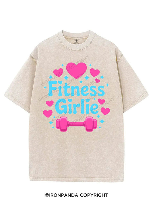 FITNESS GIRLIE VINTAGE GYM SHIRT