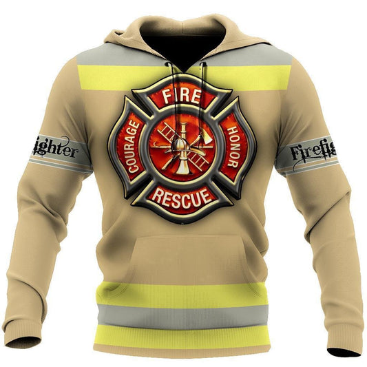 Strong Firefighter Shirt And Short For Women And Men Hoodie