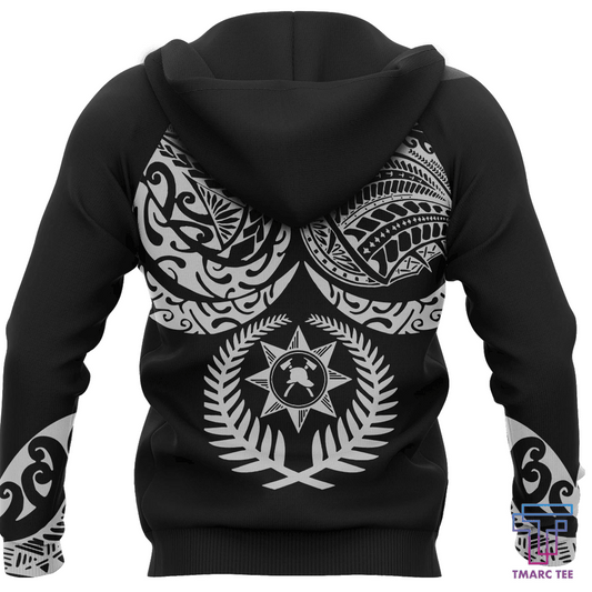New Zealand Hoodie Maori Firefighter Tattoo PL