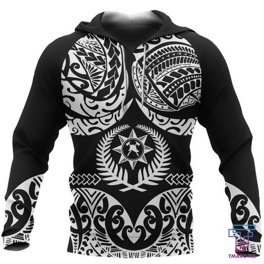 New Zealand Hoodie Maori Firefighter Tattoo PL
