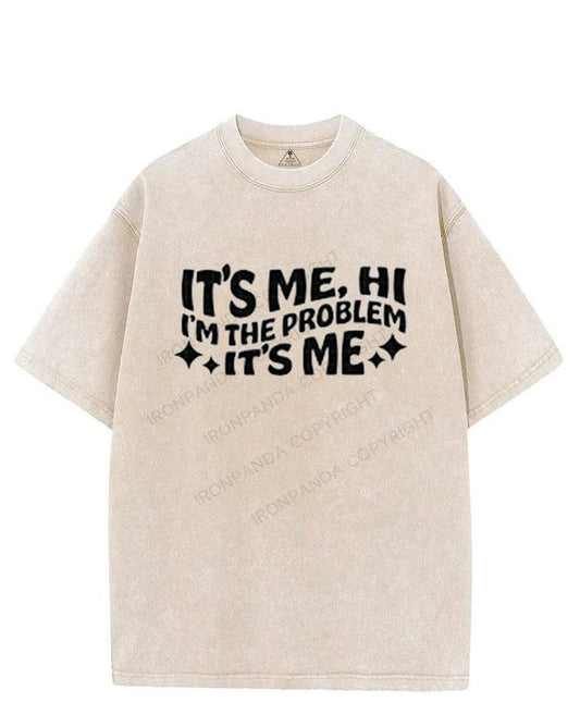 It's Me Hi I'm The Problem It's Me VINTAGE GYM SHIRT