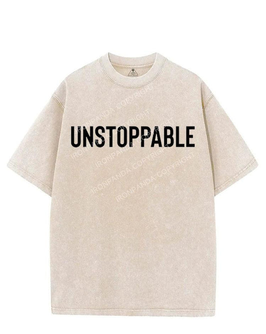 UNSTOPPABLE VINTAGE GYM SHIRT