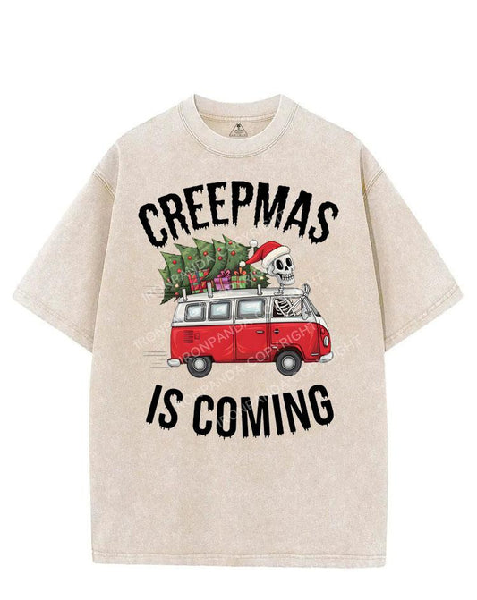 CREEPMAS IS COMING VINTAGE GYM SHIRT