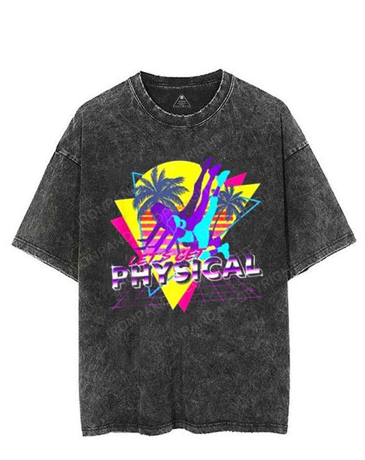 Lets Get Physical VINTAGE GYM SHIRT