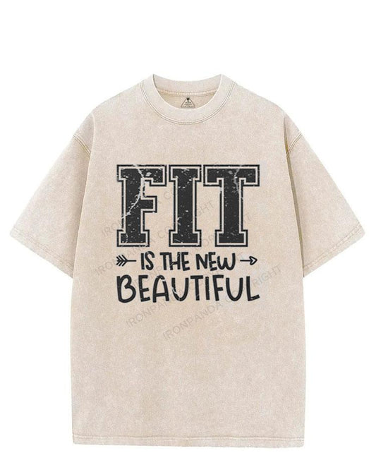 FIT IS THE NEW BEAUTIFUL VINTAGE GYM SHIRT