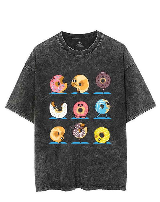 yoga Donut VINTAGE GYM SHIRT