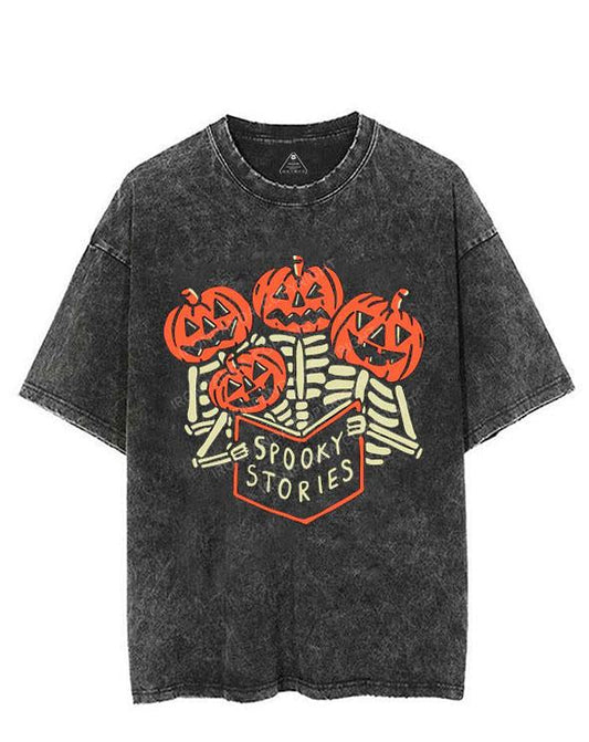 SPOOKY STORIES VINTAGE GYM SHIRT