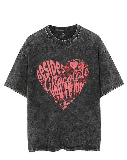 Besides Chocolate Youre My Favorite VINTAGE GYM SHIRT