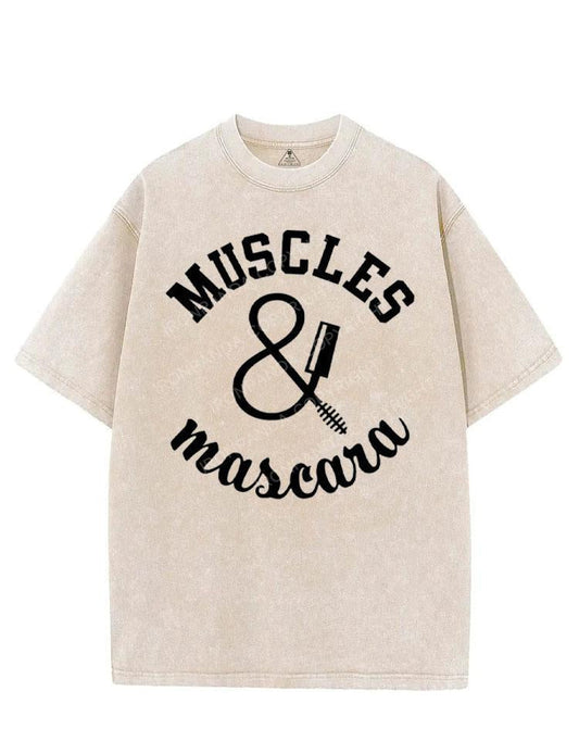 MUSCLES&MASCARA VINTAGE GYM SHIRT