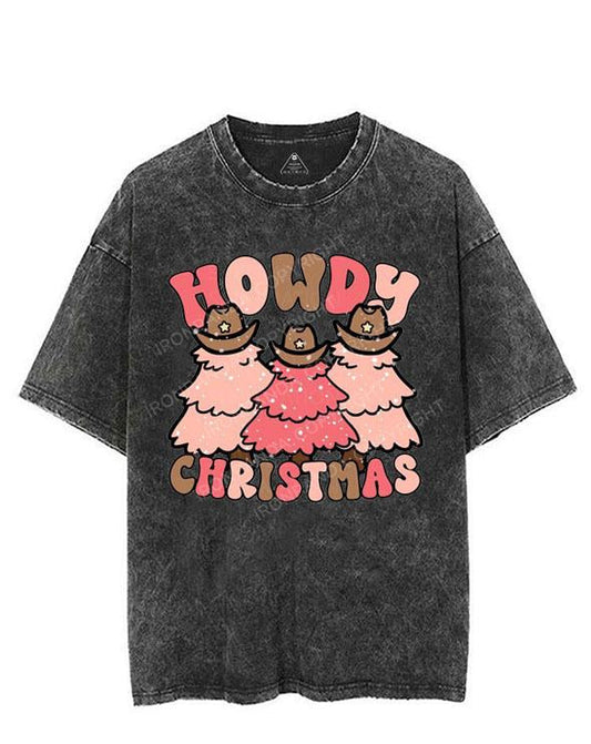 HOWDY CHRISTMAS VINTAGE GYM SHIRT