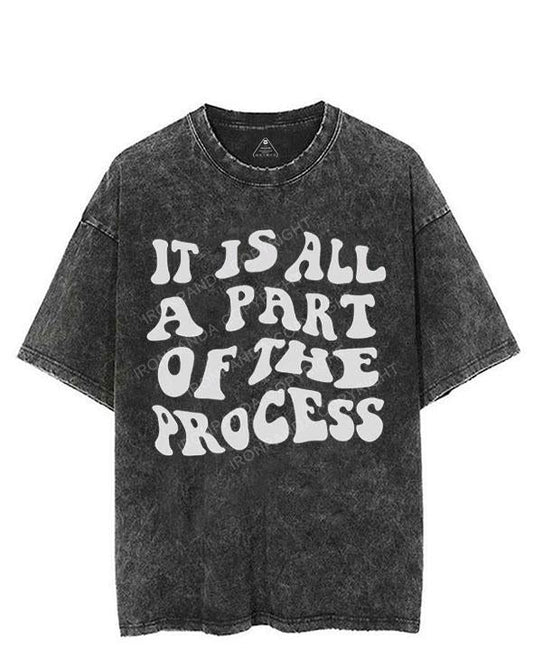 IT IS ALL A PART OF THE PROCESS VINTAGE GYM SHIRT
