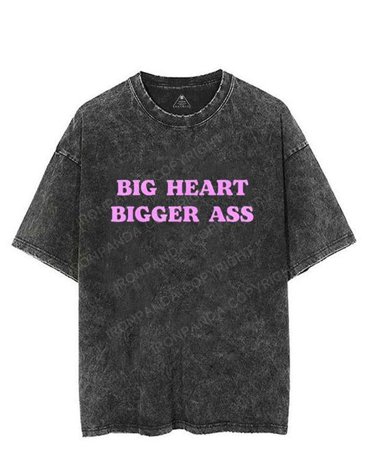 BIG HEART BIGGER ASS VINTAGE GYM SHIRT