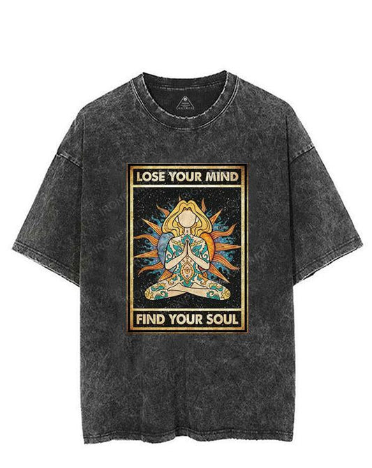 Lose Your Mind Find Your Soul VINTAGE GYM SHIRT