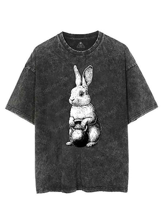 BUNNY GAINS, KETTLEBELL CHAINS VINTAGE GYM SHIRT