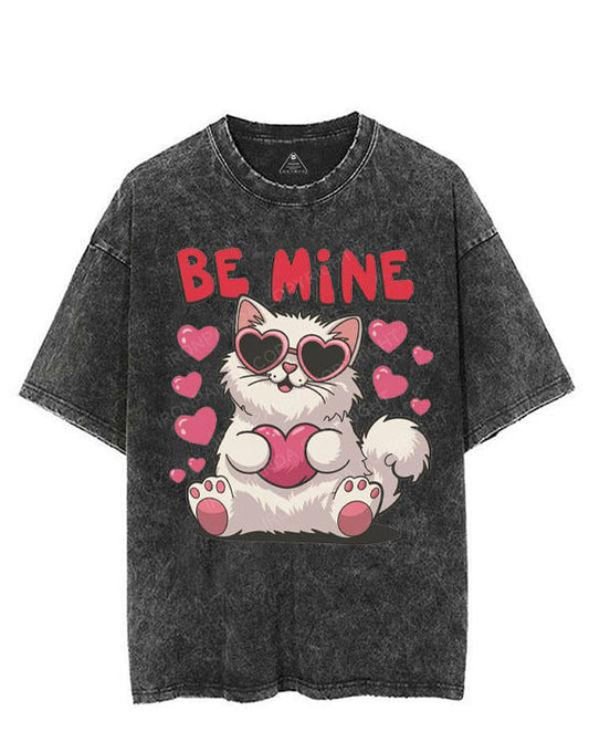 BE MINE VINTAGE GYM SHIRT