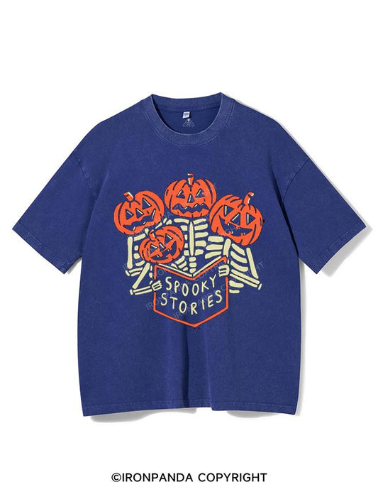 SPOOKY STORIES VINTAGE GYM SHIRT