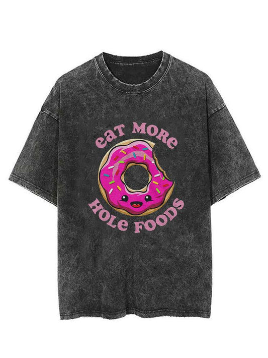 Eat More Hole Foods Vintage Gym Shirt