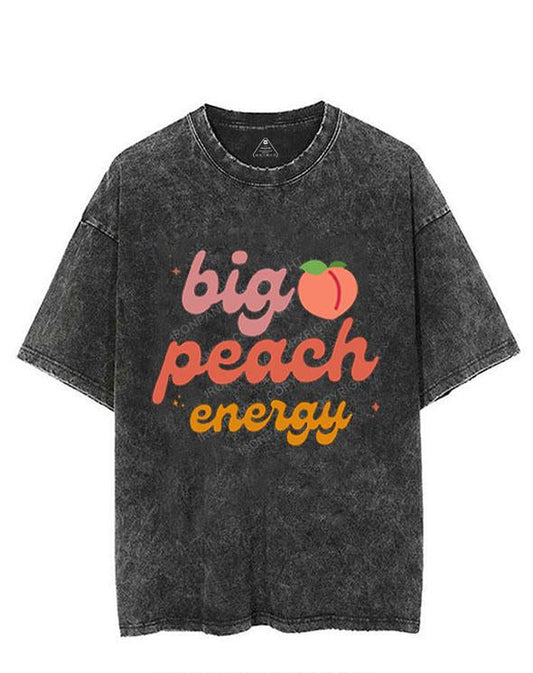 BIG PEACH ENERGY VINTAGE GYM SHIRT