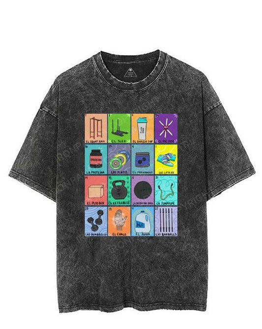 WORKOUT VINTAGE GYM SHIRT