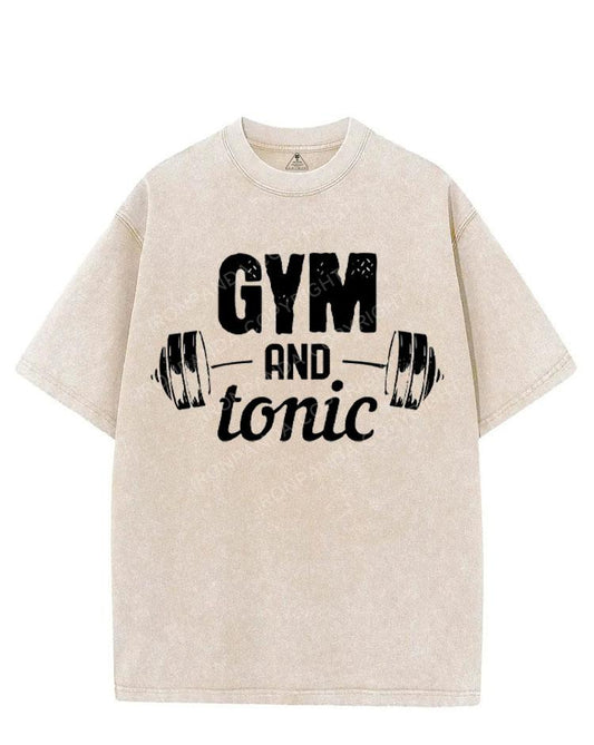 GYM AND TONIC VINTAGE GYM SHIRT