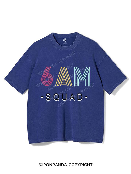 6 AM Squad VINTAGE GYM SHIRT