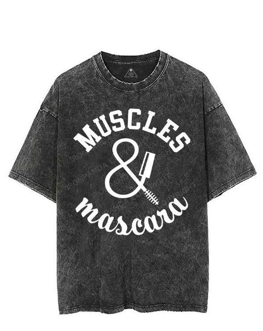 MUSCLES&MASCARA VINTAGE GYM SHIRT