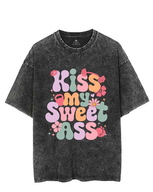 KISS MY SWEET ASS VINTAGE GYM SHIRT
