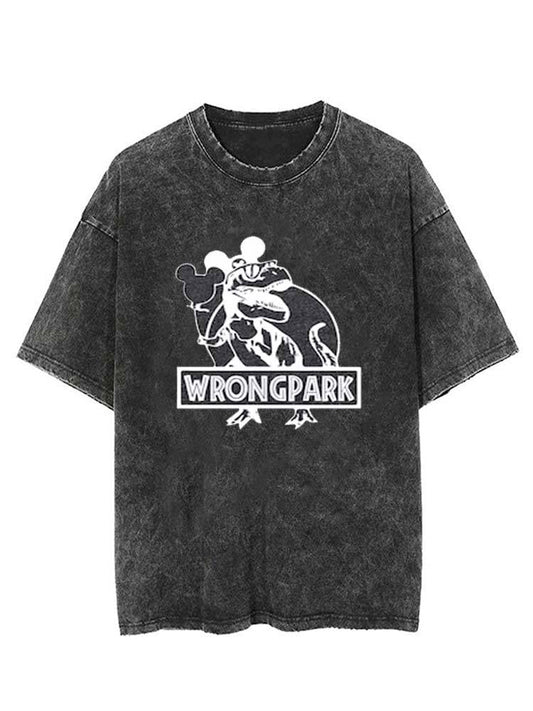 Wrong Park Vintage Gym Shirt