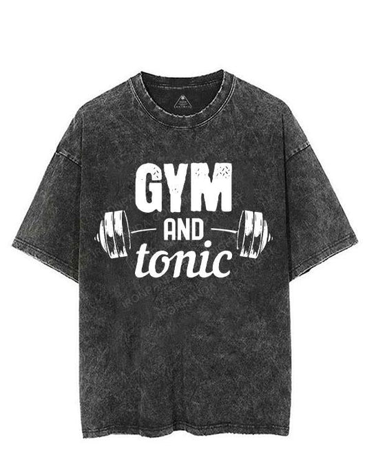 GYM AND TONIC VINTAGE GYM SHIRT